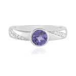 Tansanit-Silberring (de Melo Essence)