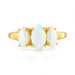 Welo-Opal-Silberring (de Melo Essence)