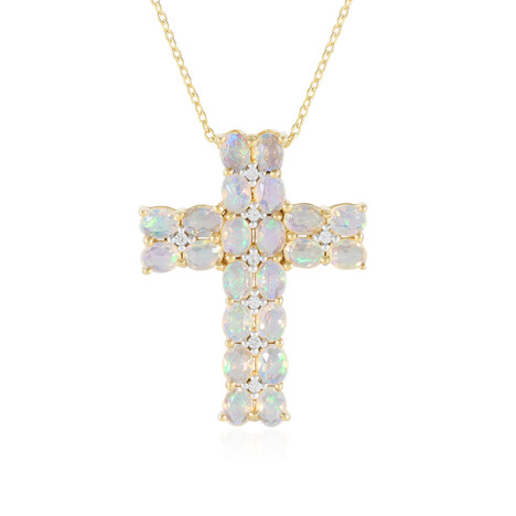 Welo-Opal-Silberhalskette