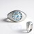 Anello in argento con Acquamarina Brasiliana