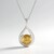 Collana in argento con Citrino