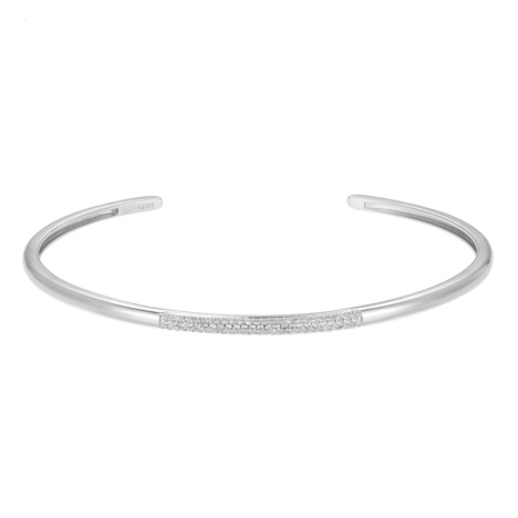 Zirkon-Silberarmreif (Adela Silber)