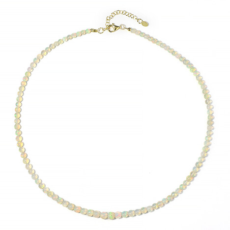 Collar en plata con Ópalo de Welo