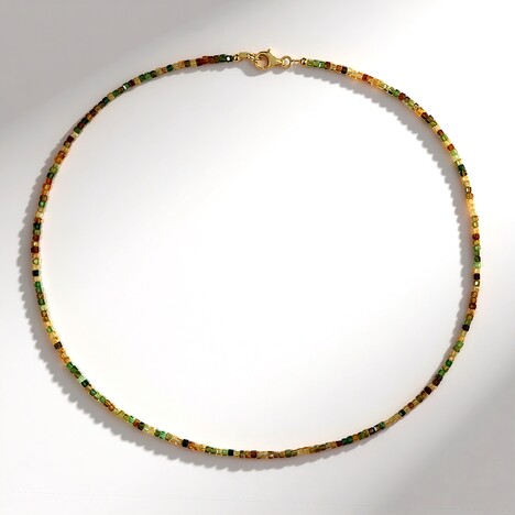 Collana in argento con Tormalina Namibiana