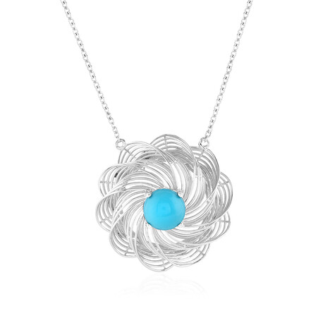 Sleeping Beauty-Türkis-Goldcollier (Ornaments by de Melo)