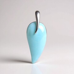 Pendentif en argent et Larimar