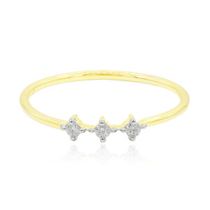 Gouden ring met Diamanten SI1 (G) (Annette)