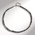 Collana in argento con Spinello Nero