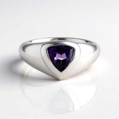 Sambia-Amethyst-Silberring