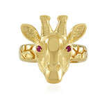 Anillo en plata con Rubí de Birmania (Gems en Vogue)