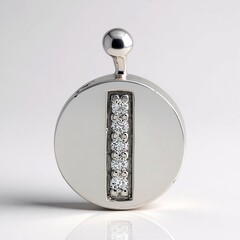 Accessorio in argento con Diamante SI1 (G)