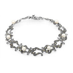 Freshwater pearl Silver Bracelet