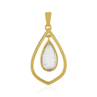 Pendentif en argent et Topaze blanche