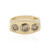 Bague en or et Diamant champagne I2 (de Melo)