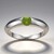Anello in argento con Idocrasio
