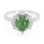 Imperial Chrysoprase Silver Ring