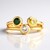 Bague en or et Diamant chocolat I2 (SUHANA)