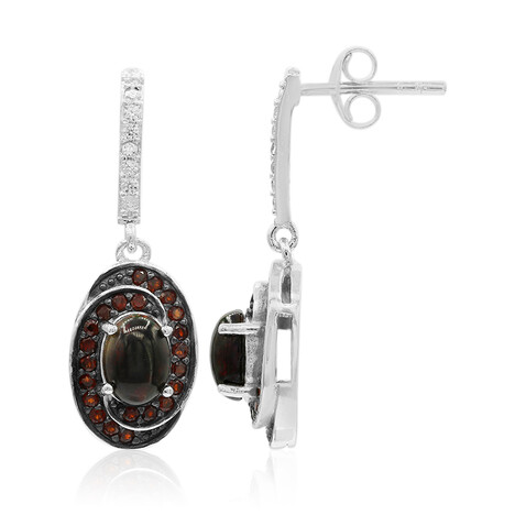 Pendientes en plata con Ópalo de Mezezo