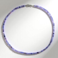 Collar en plata con Tanzanita
