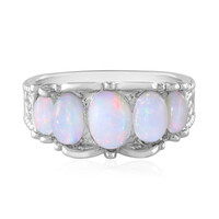 Bague en argent et Opale Welo