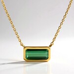 Collana in argento con Indicolite (Adela Silber)