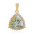 Zilveren hanger met een Mountain Lake Kwarts