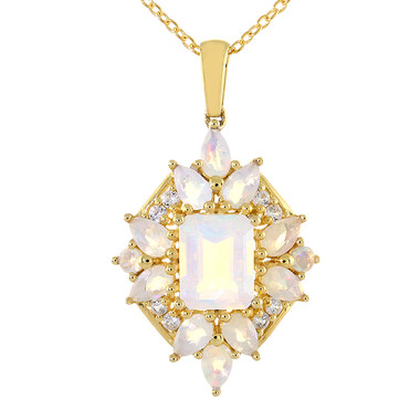 Welo-Opal-Silberhalskette