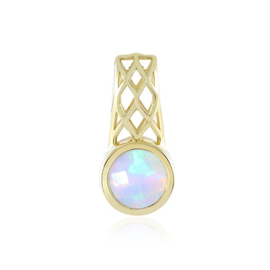 Welo-Opal-Goldanhänger (Ornaments by de Melo)