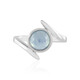 Anello in argento con Acquamarina Ofiki
