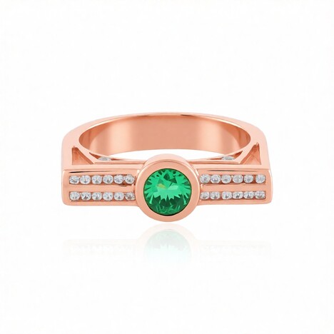 Anillo en oro con Esmeralda de Colombia (de Melo Gold)