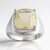Anello in argento con Pietra del Sole dell'Oregon