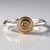 Anello in oro con Diamante Champagne SI2