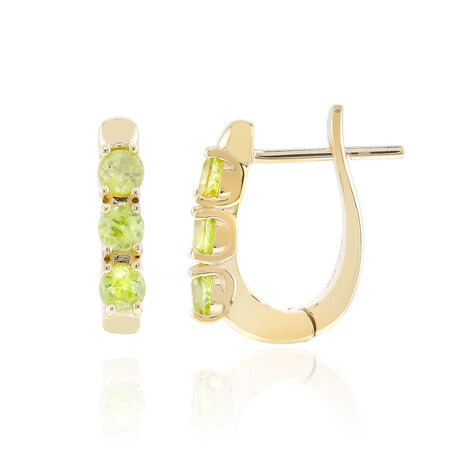 Pendientes en oro con Esfena de Capelinha