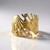 Anello in oro con Diamante Champagne I2 (de Melo Gold)