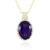 Collar en plata con Amatista (Gems en Vogue)