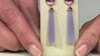 Pendientes en plata con Calcedonia lavanda (KM by Juwelo)