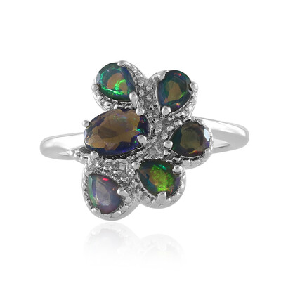 Anello in argento con Opale Mezezo