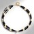 Collana in argento con Perla d'Acqua Dolce Bianca (Riya)