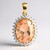 Ciondolo in oro con MORGANITE MARROPINO AAA
