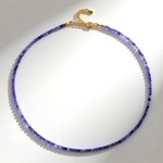 Collana in argento con Tanzanite