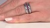 Bague en argent et Spinelle rouge noble (de Melo Essence)