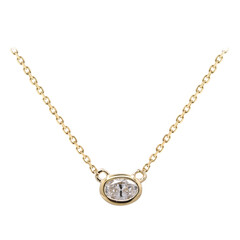 Collier en or et Diamant SI1 (H) (CIRARI)
