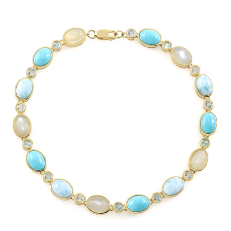 Edelstein-Silberarmband (KM by Juwelo)