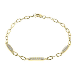 Brazalete en oro con Diamante SI2 (H) (CIRARI)