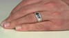 Anillo en plata con Aguamarina Santa María