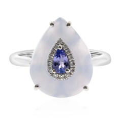 AAA-Tansanit-Goldring (CIRARI)