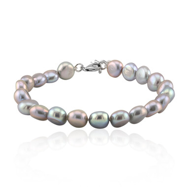 Süßwasserzuchtperlen-Silberarmband (TPC)