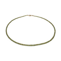 Collier en or et Grenat Démantoïde de Madagascar