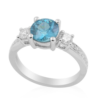 Ratanakiri-Zirkon-Platinring