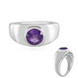 Marokkanischer Amethyst-Silberring